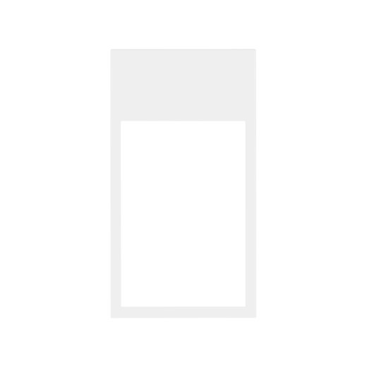 Simon 100 Белый матовый  Рамка вертикальная на 2 поста/3 модуля