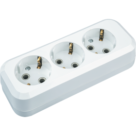 Navigator Колодка 61 584 NCA-BL01-03-E-WH 3гн с/з АБС пластик