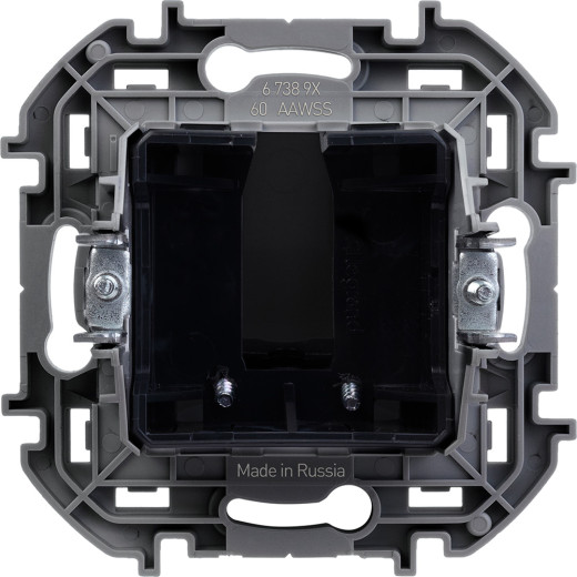 Вывод кабеля IP21 - Legrand/Daccord Inspiria - с зажимом для кабеля - антрацит