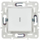 SKANDY Выключ. 1-кл. с инд. 10А SK-V07W арк. бел. IEK
