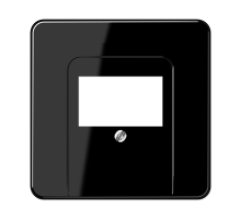 JUNG CD 500/CD plus Черная Крышка для ТАЕ-розетки, моно/стерео-аудиорозетки