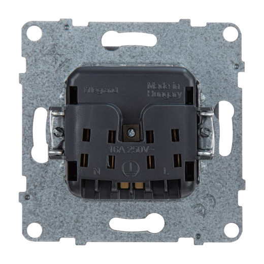 SUNO. Силовая розетка 2К 16А 250В. Винтовые зажимы. Цвет 