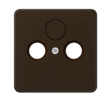 JUNG CD 500/CD plus Коричневая Накладка TV-FM-SAT