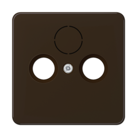 JUNG CD 500/CD plus Коричневая Накладка TV-FM-SAT