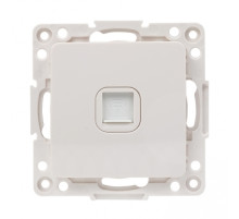 EKF PROxima Стокгольм Белый Розетка RJ-11.