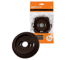 TDM Рамка 1-но постовая коричневая «Виви»