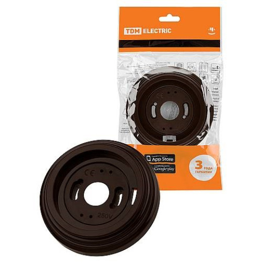 Рамка 1-но постовая коричневая «Виви» TDM