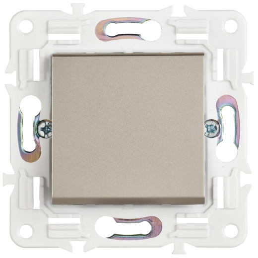 SKANDY Выключ. 1-кл. прох. 10А SK-V02Sh шамп. IEK