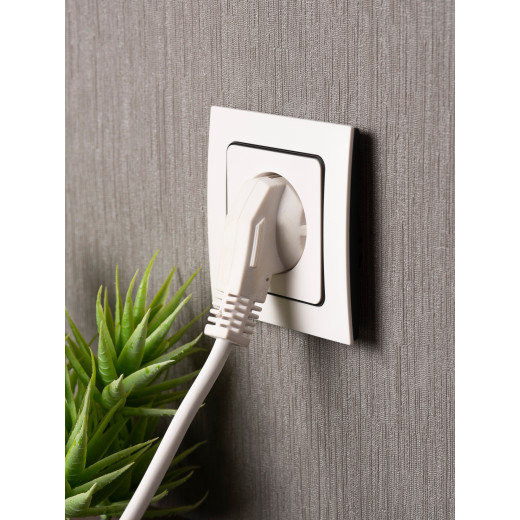 Стокгольм Механизм Розетки 1-местной б/з 10 А автоматические клеммы белый с защ. штор. EKF PROxima