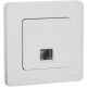 Розетка телефонная RJ11 - Legrand/Daccord Inspiria - белый