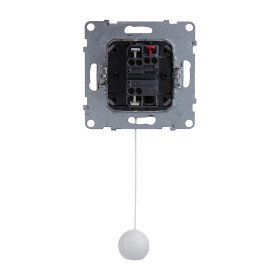 Legrand/Daccord SUNO Белый Выключатель кнопочный 6А 250В со шнуром. Безвинтовые зажимы.