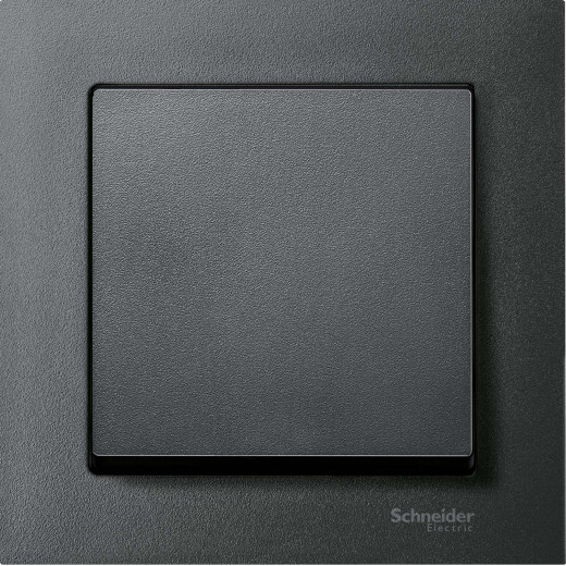 MERTEN M-Pure РАМКА 1 пост, АНТРАЦИТ, SM