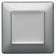 Valena LIFE.Лицевая панель для выключателей одноклавишных.Алюминий