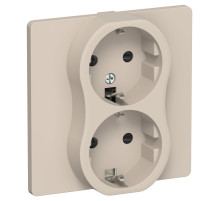 FLITE Роз. 2-я с з/к/ш б/к 16А РСш12-1-К-ФлЛ льн. IEK