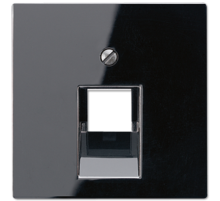 JUNG крышка, чёрный