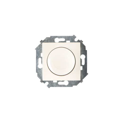 Simon 15 Бежевый Регулятор напряж-я поворотно-нажимной, 500Вт, 230В, винт.заж.