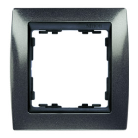 Simon 82 Серый гранит/Графит Рамка 3-ая