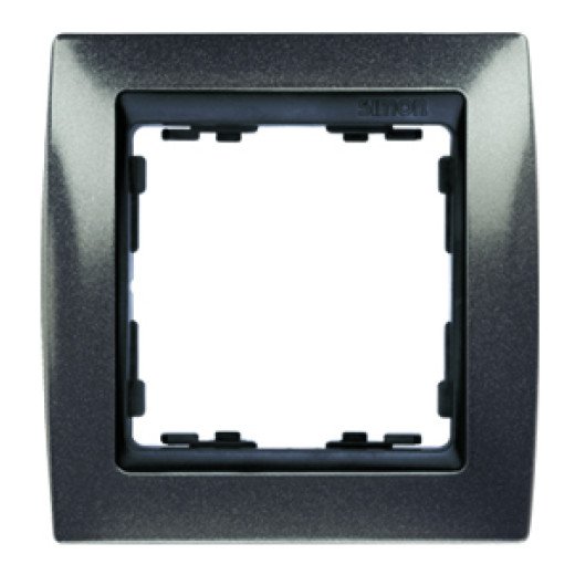 Simon 82 Серый гранит/Графит Рамка 3-ая