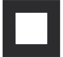 Niko Pure Металл Черная сталь Рамка на 1 пост