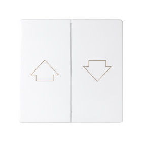 Simon 82 Белая Клавиша жалюзийная 2-ая