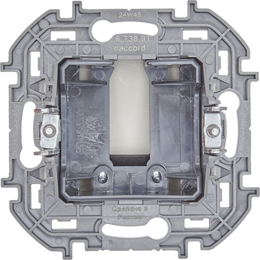 Вывод кабеля IP21 - Legrand/Daccord Inspiria - с зажимом для кабеля - слоновая кость