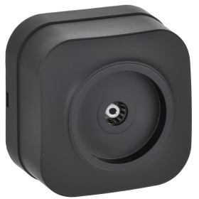 IEK GLORY Роз. TV о/у РТВ20-ХЧм черн. м.