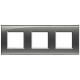 Livinglight Рамка прямоугольная, 3 поста, цвет Лондонский туман