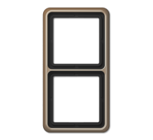 JUNG CD 500 Бронза Рамка 2-ая