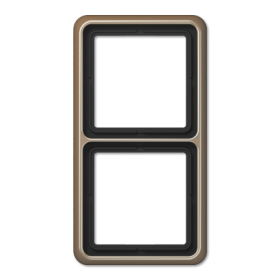 JUNG CD 500 Бронза Рамка 2-ая