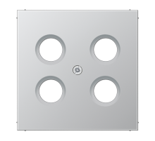 JUNG Крышка для SAT-TV-розетки алюминий