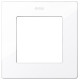 Рамка на 1 пост, белый