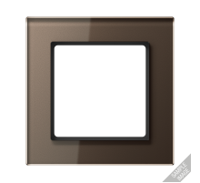 JUNG A creation Стекло Мокка Рамка 5-ая