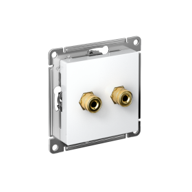 Systeme Electric AtlasDesign Лотос Розетка аудио двойная