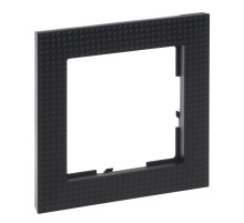 Legrand/Daccord SUNO Блэк пиксел Рамка декоративная универсальная 1-постовая.