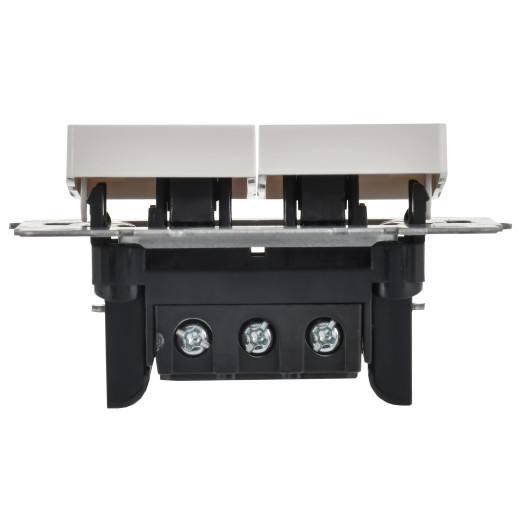 BRITE Выключ. 2-кл. прох. 10А ВС10-2-6-БрБ бел.