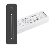 Arlight Диммер SMART-DIM-SET-LINE (12-24V, 1x8A, ПДУ 2.4G) (IP20 Пластик, 5 лет)