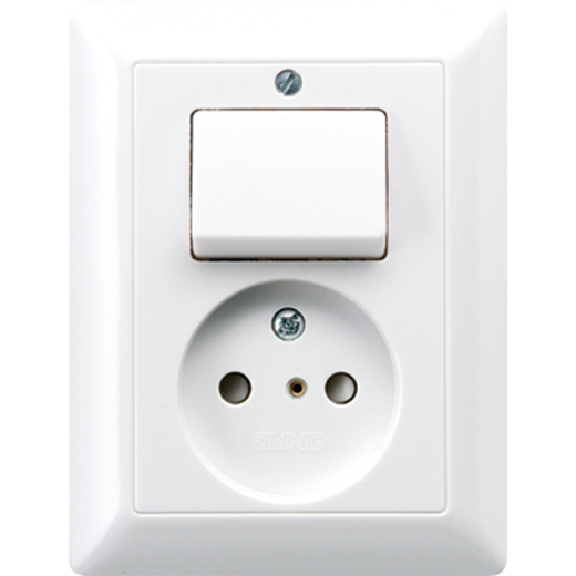Розетка с выключателем