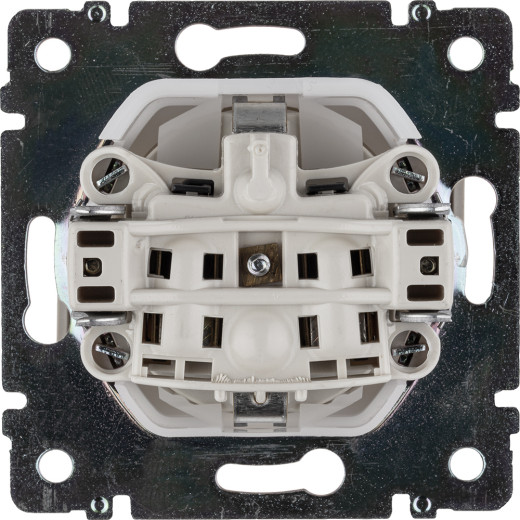 Розетка с заземлением IP44 - Legrand Valena - со шторками с защитной крышкой 16А 250В винтовые зажимы - слоновая кость