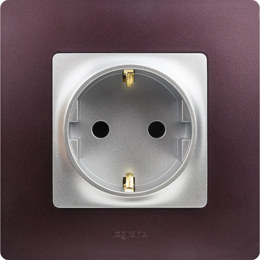 Рамка 1 пост - Legrand Etika - сливовый