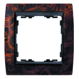 Simon 82 Орех/Графит Рамка 1-ая