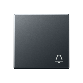 JUNG Клавиша с символом звонка, матовый антрацит