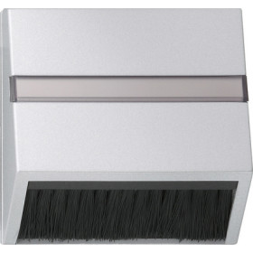 Gira S-55 Алюминий Накладка для приборов с квадратной центральной панелью и наклонным выход