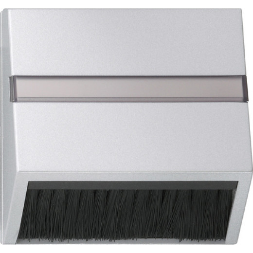 Накладка для приборов с квадратной центральной панелью и наклонным выходом