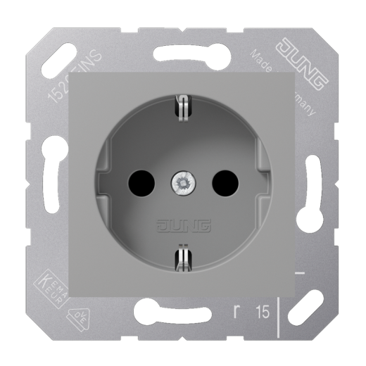 SCHUKO®-розетка 16 A / 250 B ~ для откидной крышки