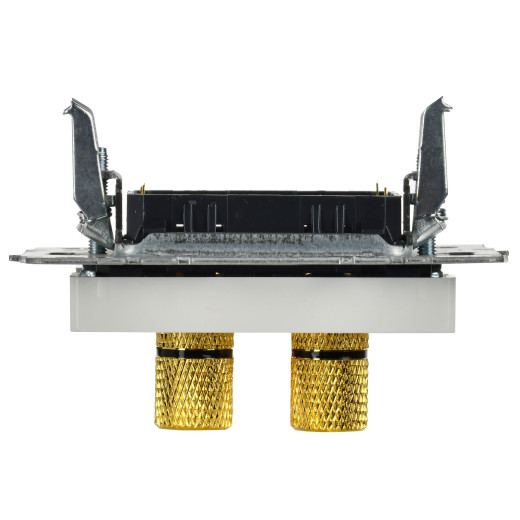 BRITE Аудиорозетка 4-мест. РА10-БрБ бел. IEK