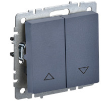 IEK BRITE BASE Маренго Выключ. жалюзи 10А ВС10-1-5-БрМ