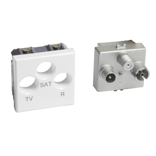 Axolute. Розетка TV-R-SAT для схемы «звезда