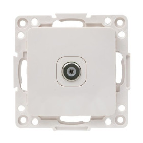 EKF PROxima Стокгольм Механизм Розетки TV 1-местной оконечной 10дБ-240МГц белый.