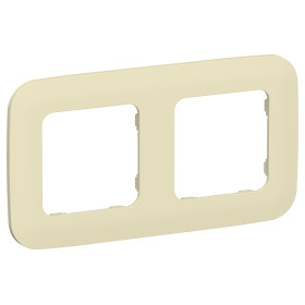 FLITE Рамка 2-мест. РУ-2-А-ФлН нав. IEK