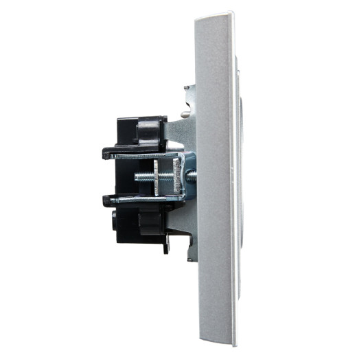 BRITE Роз. без з/к/ш 10А в сб. РСР10-1-0-БрА алюм. IEK